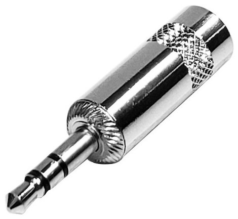 Conector Miniplug 1/8 Stereo
