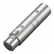 Adaptador XLR Canon Hembra a Macho