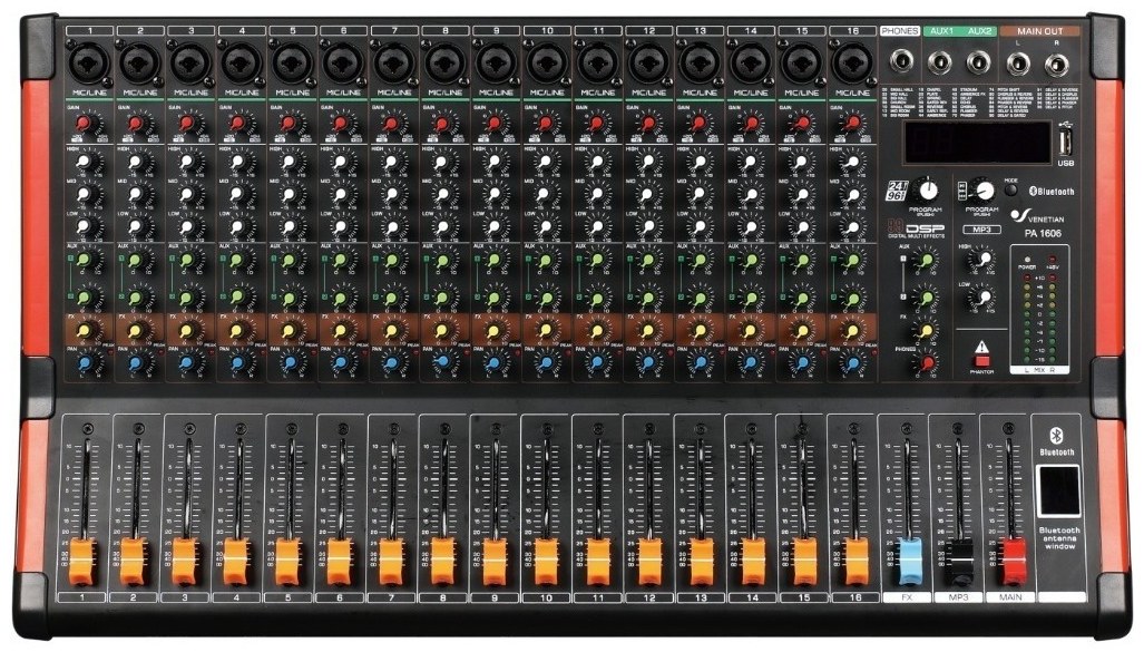 Consola de Audio 16 Canales