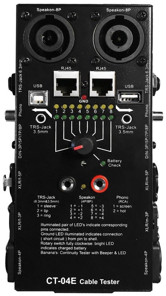 Tester de Cables Profesional