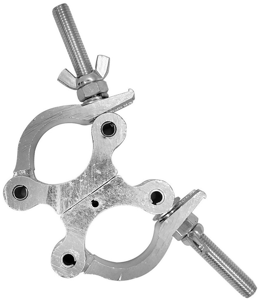 Clamp Doble Nudo para Cabezal Móvil
