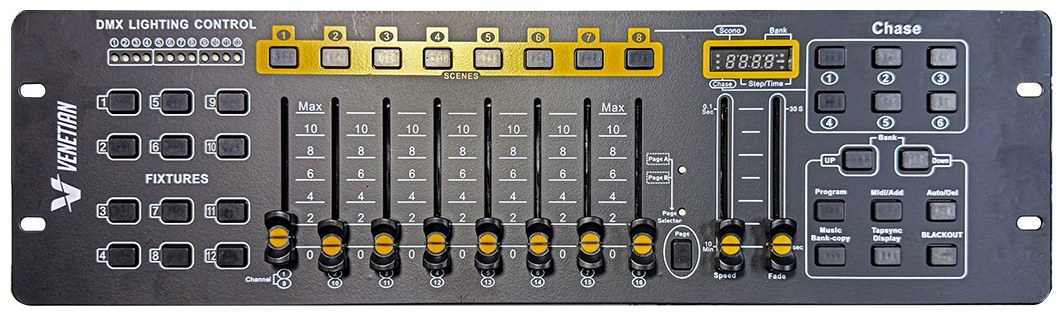 Consola DMX 192 Canales