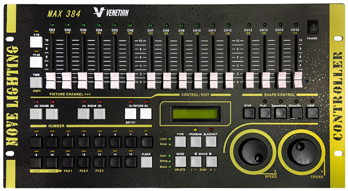 Consola DMX 384 Canales