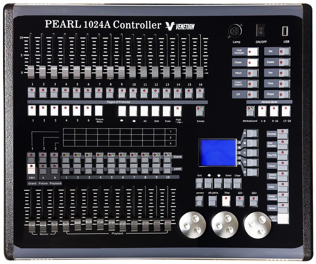 Consola DMX Profesional 1024 Canales